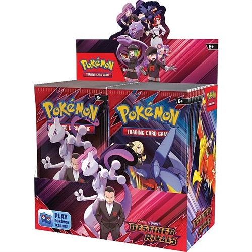 Destined Rivals - Booster Box Display (36 Booster Packs) - Pokemon kort